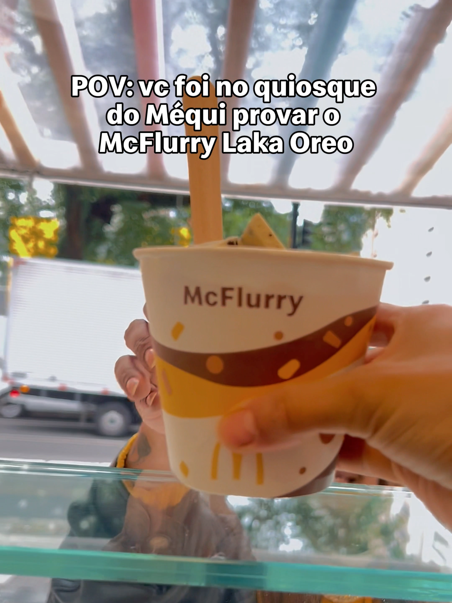 POV: Você é o McFlurry e agora tem Laka Oreo.