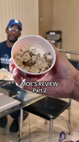 MOE’S REVIEW Part 2- Since we don’t eat meat you know we had to try MOE’S Tofu option #funny #comedy #couple #couplestiktok #fyp #foryoupage #allglorytoGod