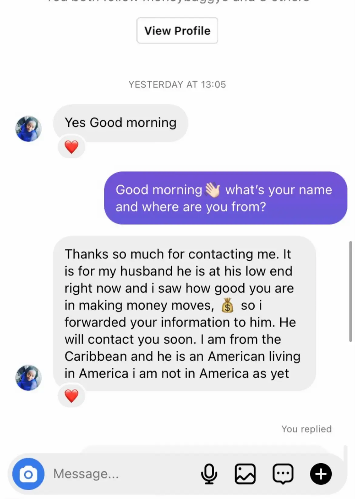 Texts like this 😍