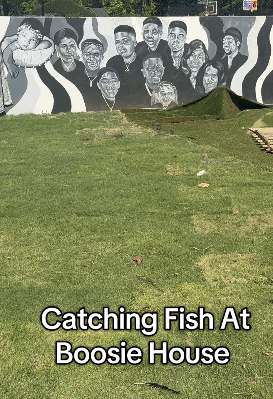 Fishing At Boosie House #Blaze #fishing #boosie 