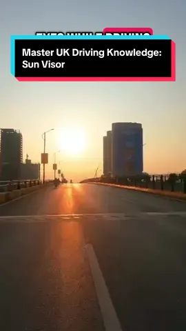 #creatorsearchinsights #practicaldrivingtest #driving #ukdriving #glare #sunvisor #drivingtips #theorytest #roadsigns #knowledgeispower #knowledge #knowledgeispower #driving #carsafety #uktiktok #fyp 