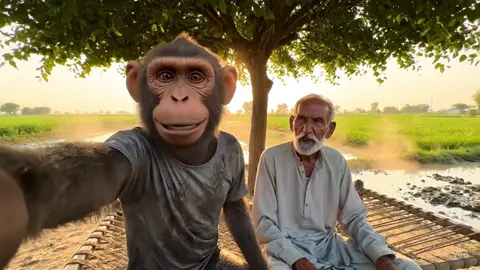 Hahahha Larki Ne Bhai Boldia 🤣🤣🤪 #veo3 #ai #funny #comedy #vlogger #foryoupage #fyp #foryou #trending #chacha #Viral #Bandar #Monkey #vloggermonkey #vloggermonkey #