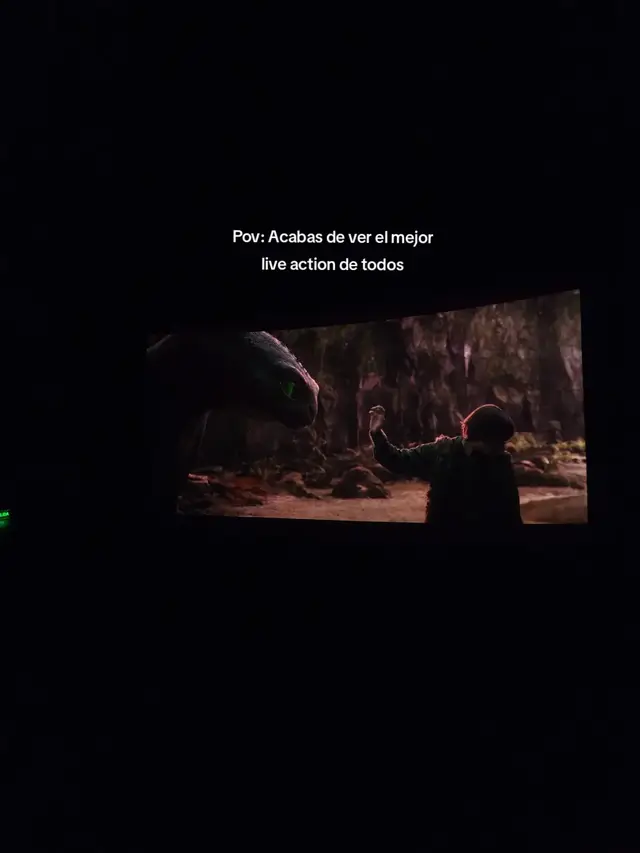 Volví a sentirme como un niño ❤️‍🩹🎬 #cine #comoentrenaratudragon #fyp #movie 