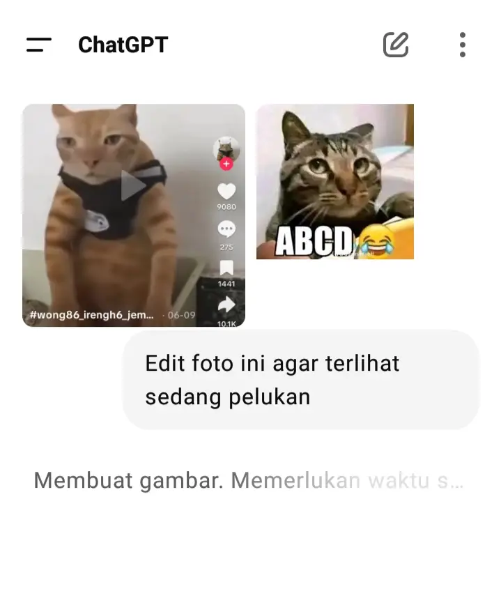 gabut chat gpt #bakekok#abcd😂