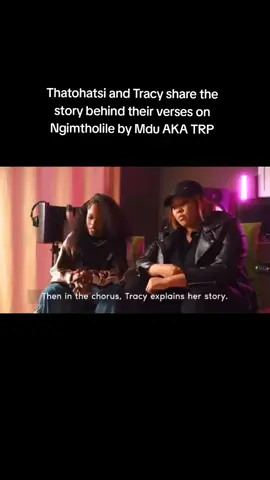 I'm glad this clip exists cause I can't tell who's who in the song #amapiano2025 #thathohatsi #tracyandthatohatsi #pianopulse 