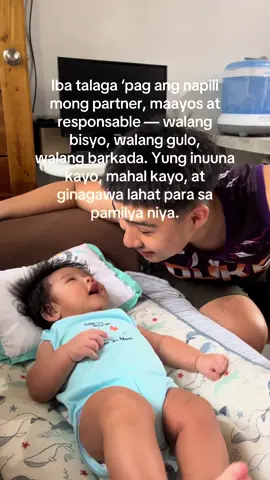 Thank you Lord sa isang responsable tatay para sa anak ko 🥺♥️ #babycontent #parenting #saksianglangit #fatherandson 