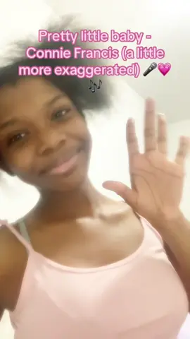 Pretty Little Baby - Connie Francis (cover “a little more exaggerated) - inspiration by Anna Frank - 🎤💗🎶 @Anna Frank #singing #singer #beginner #cover #songcover #riffs #riffchallenge #riffsandruns #conniefrancis #sing #fyp #fypシ #viral #viralvideo 