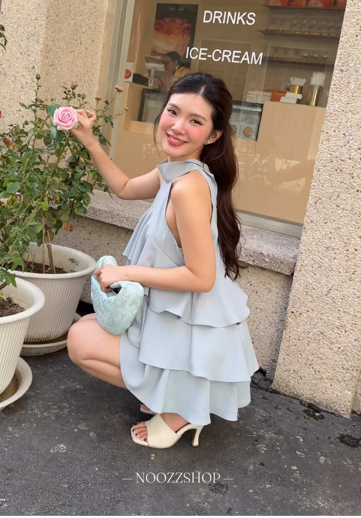 💙Layered Top✨ . . . IG : noozzshop #noozzshop #outfitideas #Dress #ootdfashion #fashion #เดรสออกงาน #เดรสไปงาน #ชุดออกงาน #wholesaleclothing #clothingwholesale #fashionwholesale #bulkclothing #wholesalefashion #wholesalebrand #wholesalebusiness #privatefashionlabel #readytowearwholesale #wholesaleapparel #tiktokbusiness 