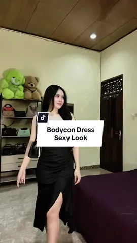 Sukaa bgttt realpict😍✨ Looks elegant & sexy❤️ #koreandress #dressbodycon #dressbutik #dresselegant #dress #rekomendasidress 