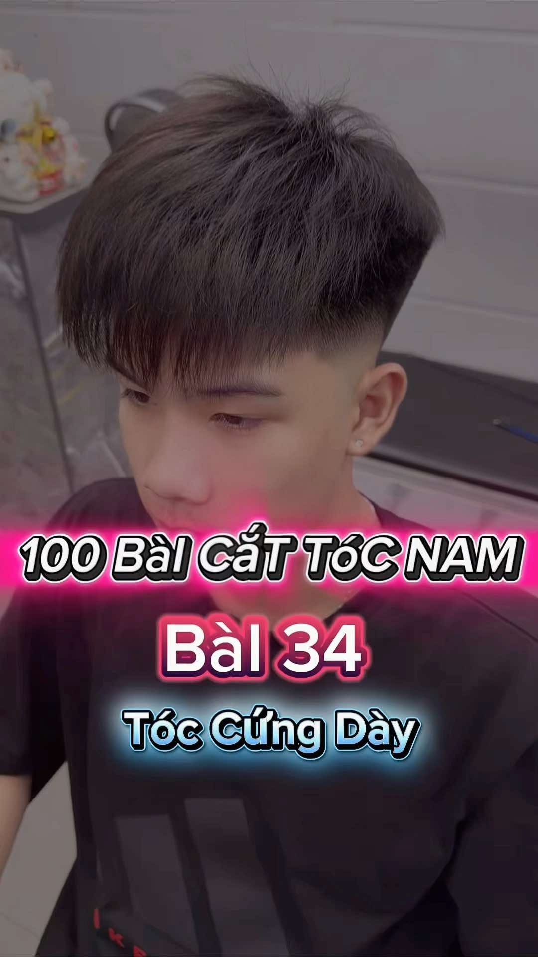 Chất Tóc Cứng dày cắt Layer Rủ✂️💈#bonguyentuan #nguyễntuấntócboyphố #khửvànggoden #hoangcuubao #xuhuong 