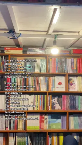 Maka buku itu akan kupersembahkan untukmu, agar kau tahu segala rasaku. Semoga di setiap halamannya, kau temukan betapa dalam namamu bersemayam di dadaku. #puisi #puisicinta #katakata #quotes #sastra #tentangrasa #sastraindonesia #fyp #foryou #fyppppppppppppppppppppppp 