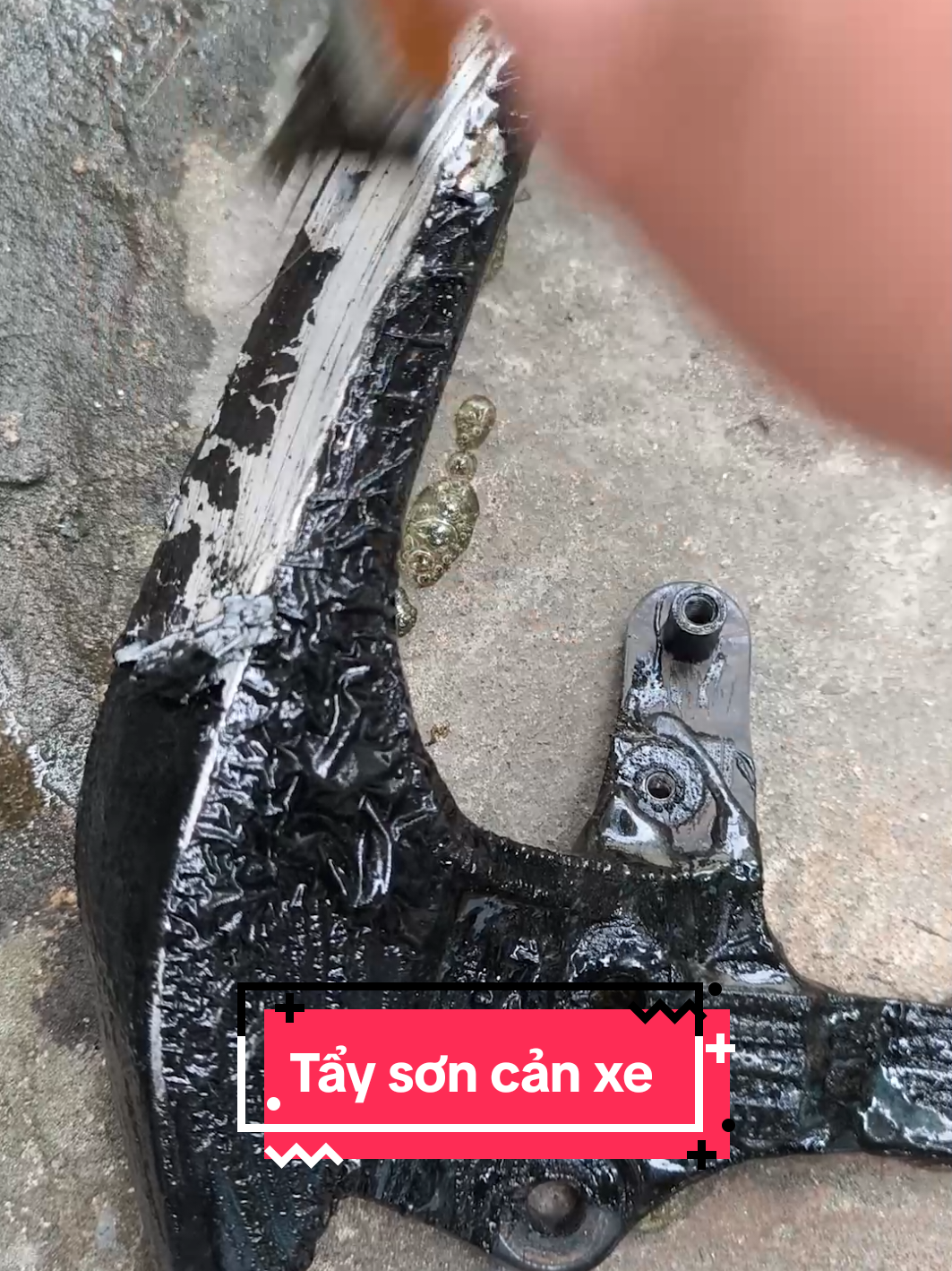 Tẩy sạch sơn cho cản xe nhanh chóng #khaminh #tayson #sonxe 