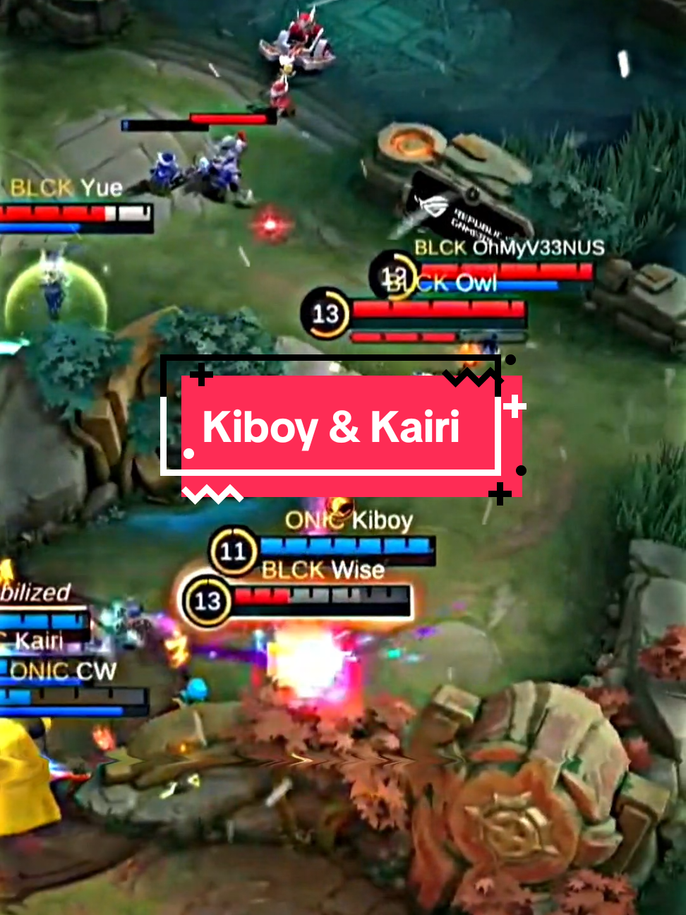 chemistry Duo monster Onic😈🥶 #kiboy #kairi #onic #MLBBALLSTAR #MLBBDinoPlanet #MLBB #fypシ 