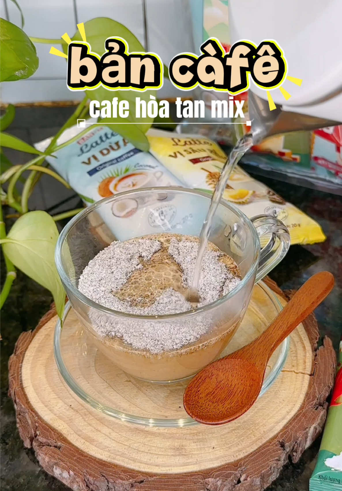 Sợ uống 1 vị hoai bi ngán thì thử Cafe hòa tan mix vị này nha #nauancungut #ancungtiktok ##caphemix #caphemix6vi #capheban #caphehoatan #caphetrung #caphemuoi #lattedua #caphesaurieng #caphechon #3in1 