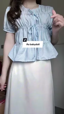 Áo babydoll #xuhuong #aobabydoll #review #macdepmoingay #tiktok 