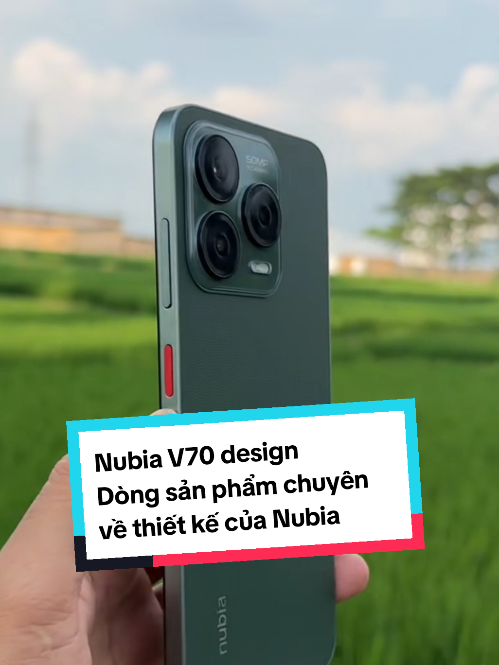 Đây là Nubia V70 design -  Dòng sản phẩm chuyên về thiết kế của Nubia #nubia #congnghe #socrv #v70design #nubiav70design 