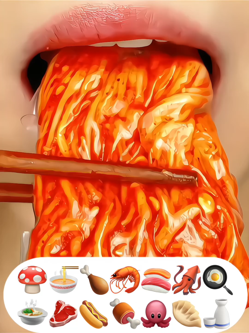These are beautiful lips😖🤍 || cr@라라 Rara ASMR   #asmr #eatingshowmukbang #koreanfood #asmreating #fyp #foryou 