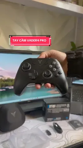 Cuối cùng mình đã được sở hữu chiếc tay cầm chơi game đầu tiên cho riêng mình | TAY CẦM VADER 4 PRO #gamming #xuhuong #setup #decorgame #gammingontiktok #setupgaming #decorpc #taycamchoigame #vader #vader4pro 