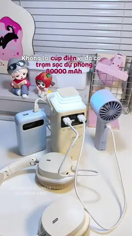Từ giờ cúp điện là hong còn lo k sạc được điện thoại nữa🤣🤣#quenhquenhreview #tramsacduphong #sacduphong80000 #cucsacduphong #unbox #unboxing #review #viral #xuhuongtiktok #muataitiktok #tiktokshop 