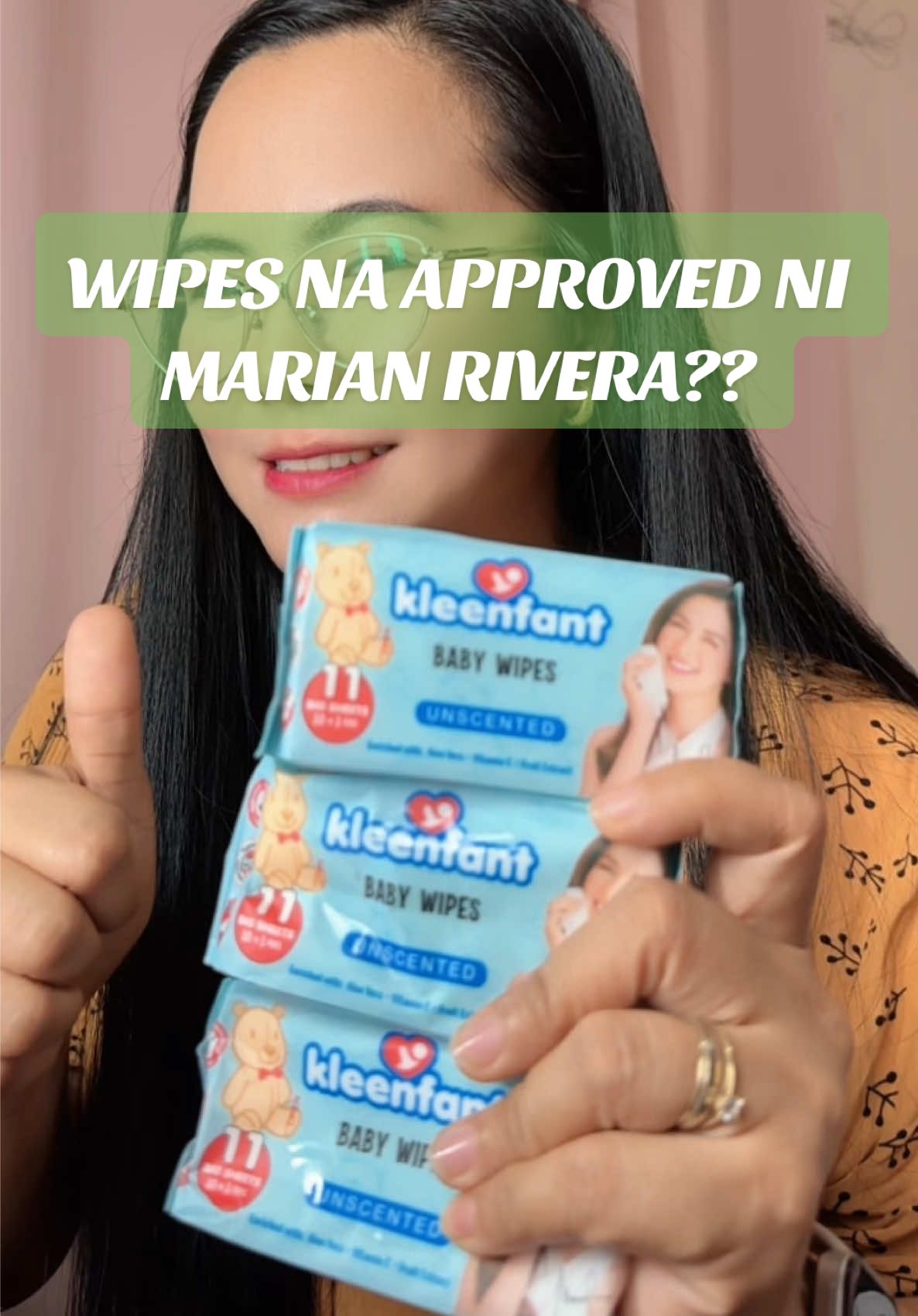 Wipes na approved ni Marian Rivera? Yes! Makapal din ang sheets Neto and pwede natin dahil anywhere or ipabaon sa ating mga anak. #kleenfant #kleenfantwipes #marianrivera #babywipes #unscented 