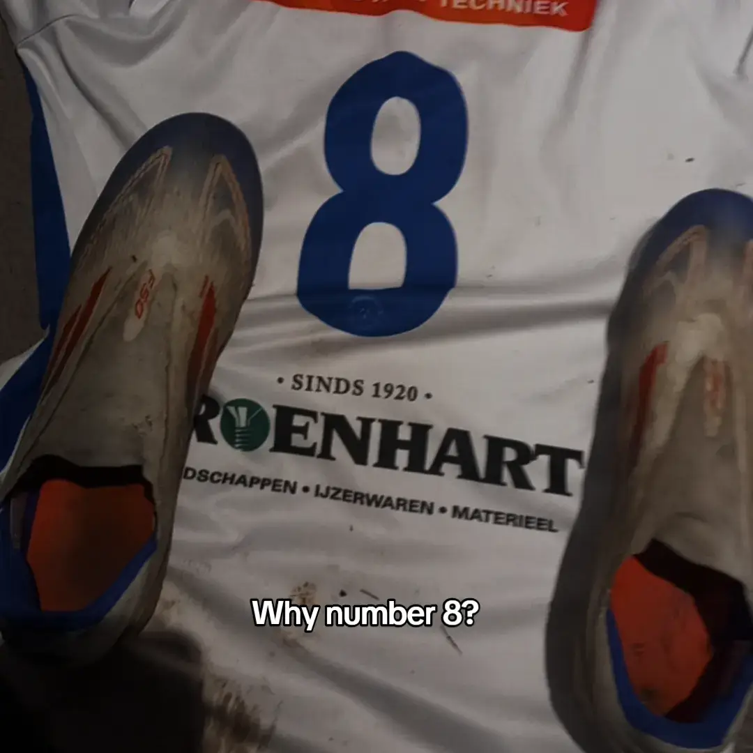 Why number 8. #footbal #fyp #8 #makethisviral #viral 