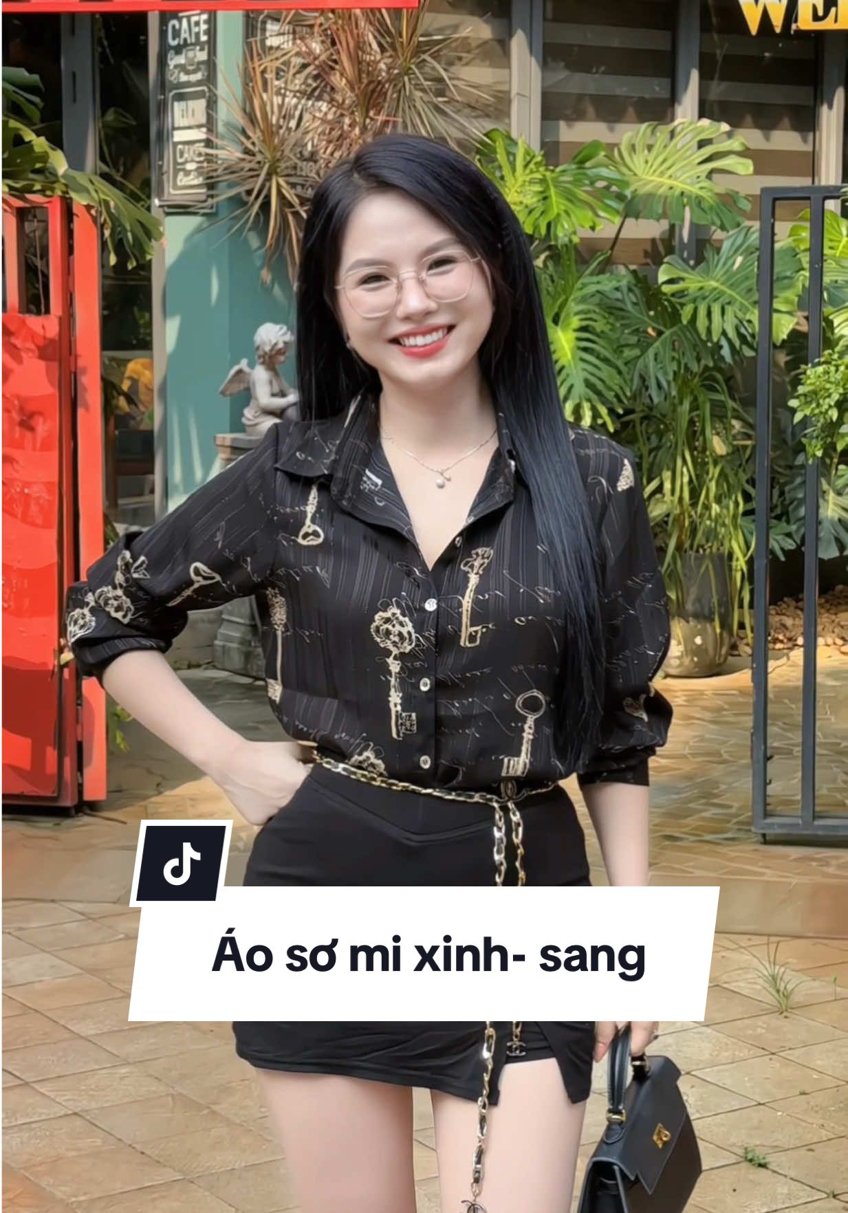 Áo sơ mi xinh- sang lắm ạ #áo #aosomi #aosominu #aosomidaitay #aosomidep #aosomixinh #trangmetruoi96 