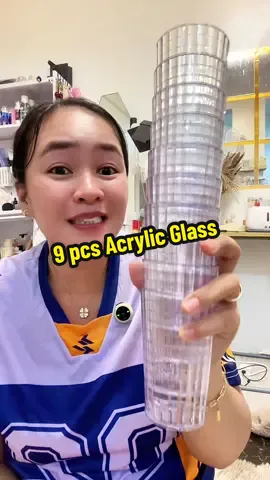 #acrylicglass #9pcsacrylicglass #baso #9pcscups #cups 