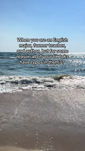 Just listen to what I mean, not what I say 😇 #author #typo #fyp 