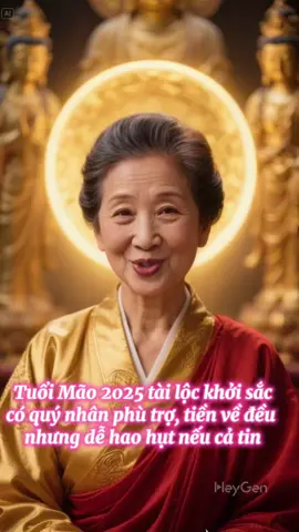 Tuổi Mão 2025 tài lộc khởi sắc có quý nhân phù trợ, tiền về đều nhưng dễ hao hụt nếu cả tin #tamlinhphongthuy #tuvi #tuvi12congiap #balaokechuyen #xuhuongtiktok #tuongso 