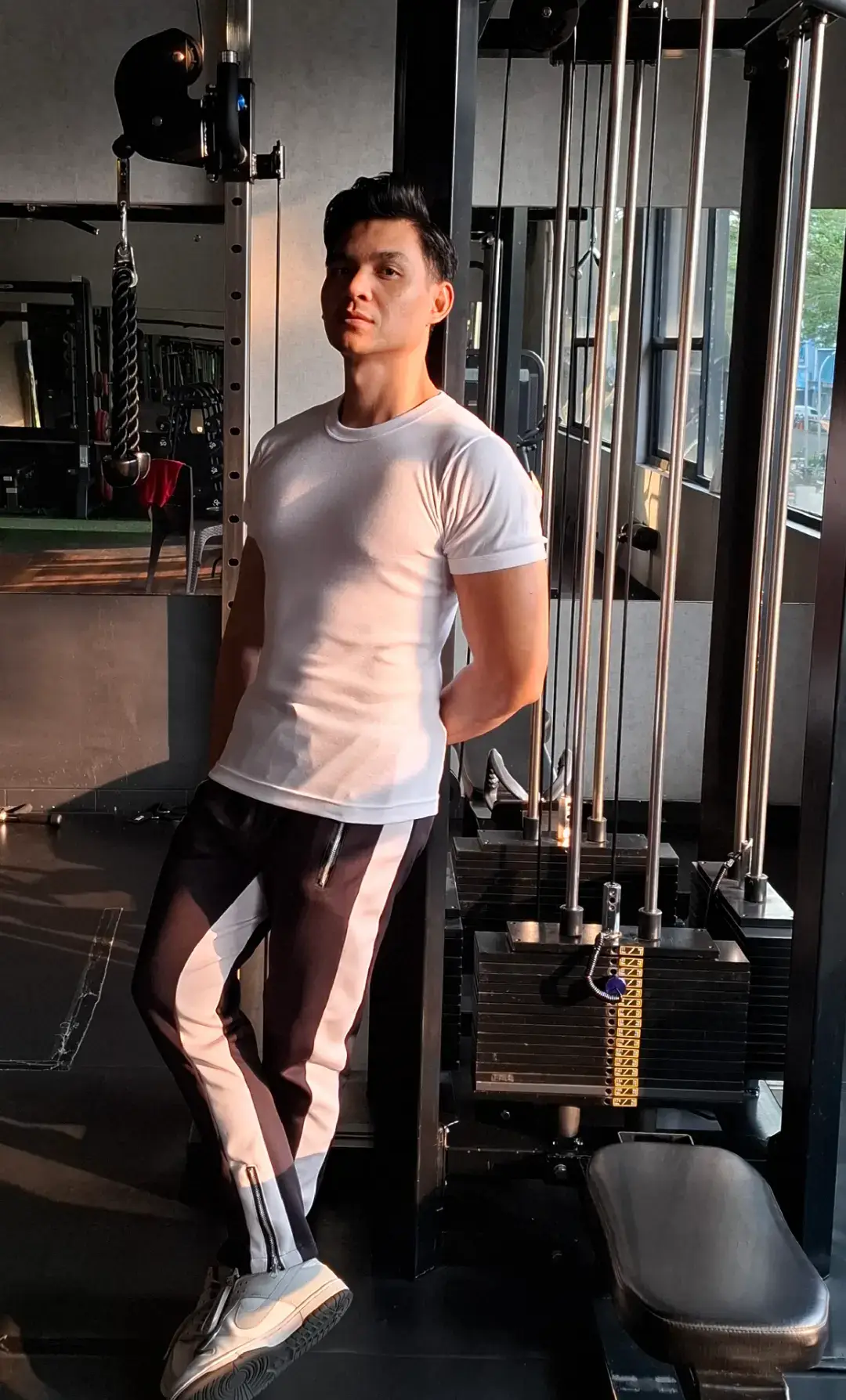 In the beginning it was all Black and White #fyp #gym  #workoutmotivation 