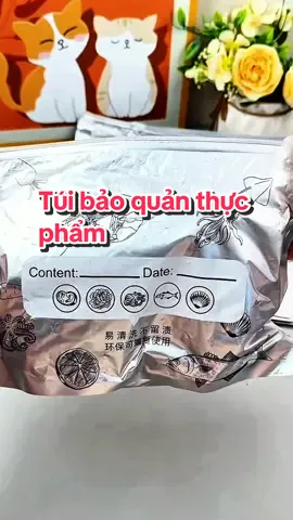 Túi bảo quản thực phẩm tiện lợi, chất liệu lá nhôm giúp thực phẩm tươi lâu hơn #tuibaoquanthucpham #tuizipbaoquanthucpham #tuigiutuoichatlieulanhom #tuibaoquantrudong #baoquanthucpham #giadungtienich 