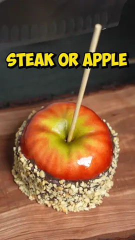 Steak or apple you will guess wrong #asmr #food #art