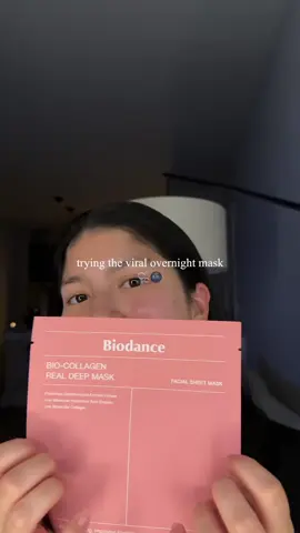 my skin ate this mask up 🫶🏻 still feeling soft, glowy, and hydrated ✨ @Biodance collagen mask  #skincare #skincareroutine #girl #viral #glassskin #collagen #koreanskincare 