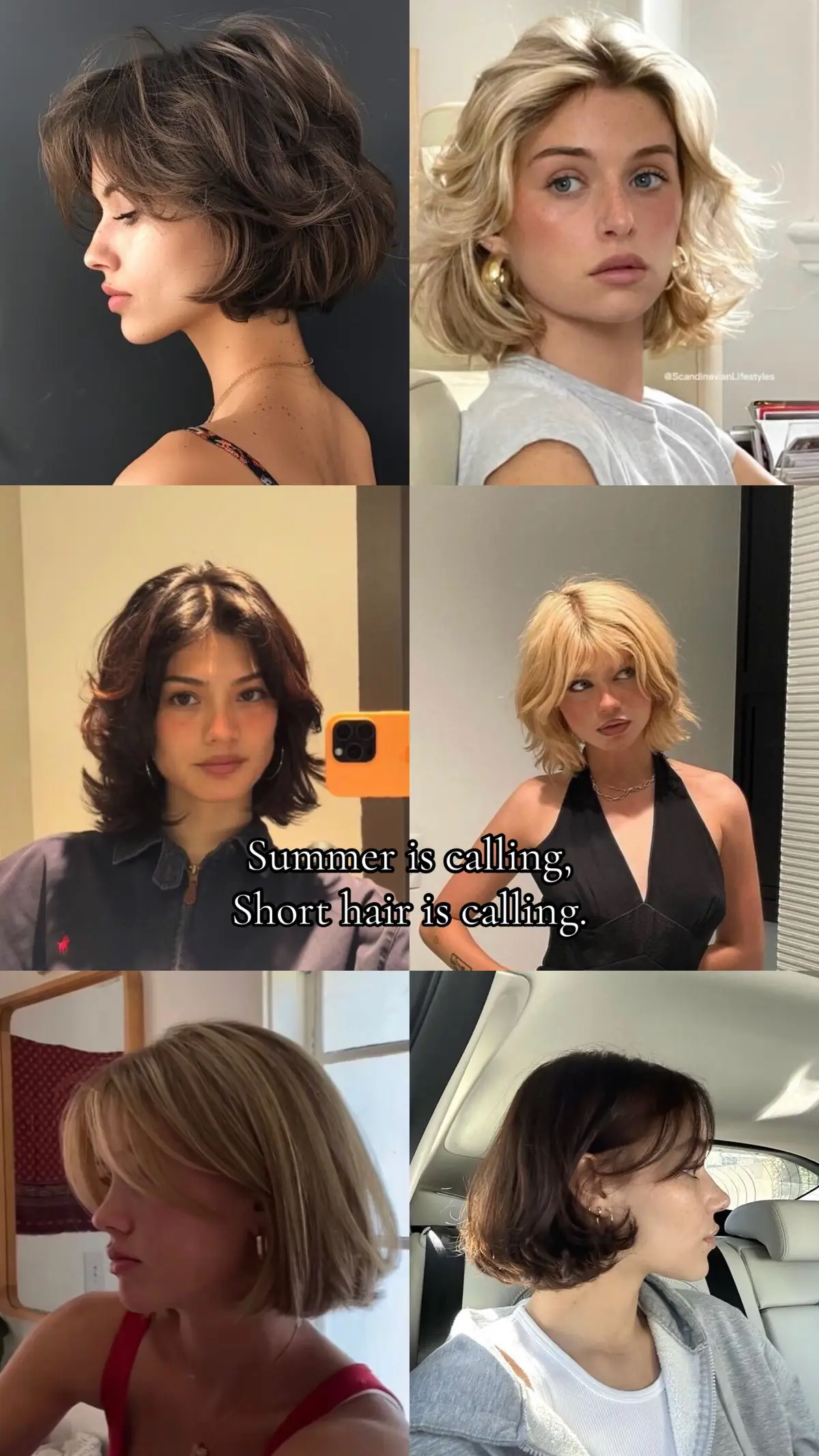 #shorthair #Summer #haircuts #blonde #brunettegirl #foru #summer2025 #viralxyb 