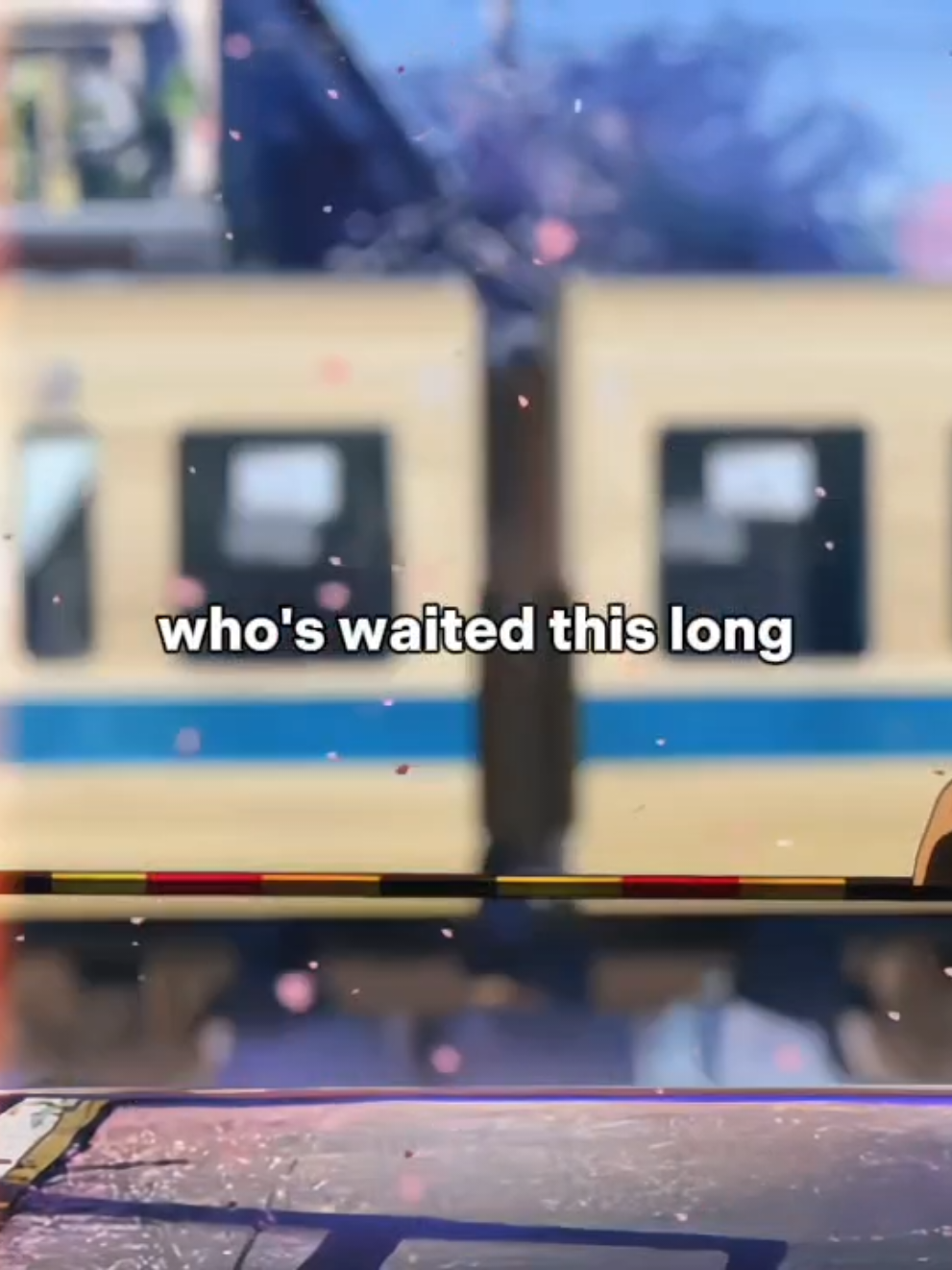 Cause I am the one who's waited this long.. #anime #5centimeterspersecond #animeedit #sadedit #sadvibes🥀 #sad #real #relatable #lyrics #fypシ 