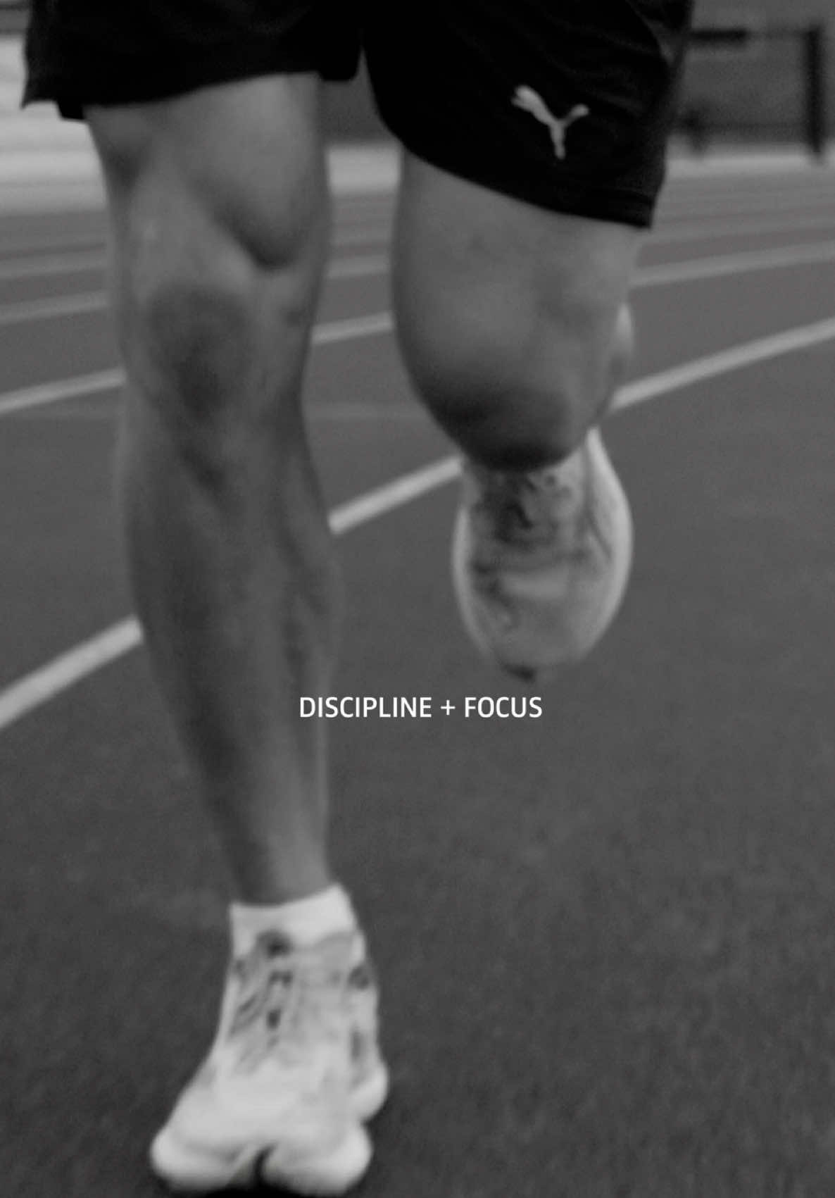A formula for success 🎯 Discipline sets the tone, focus sharpens the edge, and action brings it all to life. That’s how breakthroughs happen.  One step at a time. Camera work: Thijs Geertsen Outfit: @PUMA  #Running #mindsetmotivation #selfgrowth #Lifestyle #quotes