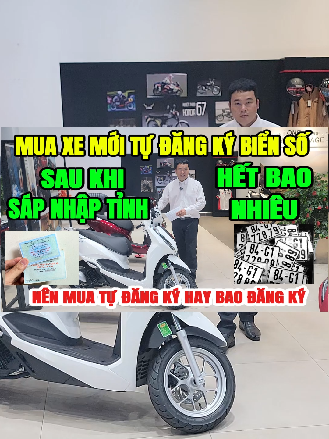 Thủ tục đăng ký - Mua xe mới tự đăng ký hết bao nhiều tiền phí sau khi sáp nhập tỉnh, các tính phí đăng ký xe mới như thế nào, nên mua xe tự đăng ký hay để cửa hàng đăng ký luôn. Cách anh chị hãy theo dõi để biết nhé. #sapnhaptinh #phidangkyxe #dangkyxeonline #dangkytoantrinh #toanxemaytoantrung #toanxemay