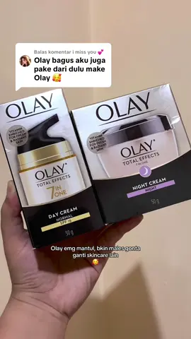 Membalas @i miss you 💕 mantep kk, bener bgt pantes aja banyak yg pake dari dlu🥰 #olaytotaleffects #skincareantiaging #pelembabwajah #cuantanpabatas 