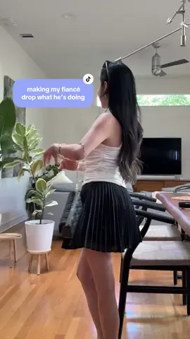 mid-furniture-lift fashion show he absolutely did not sign up for 🤭