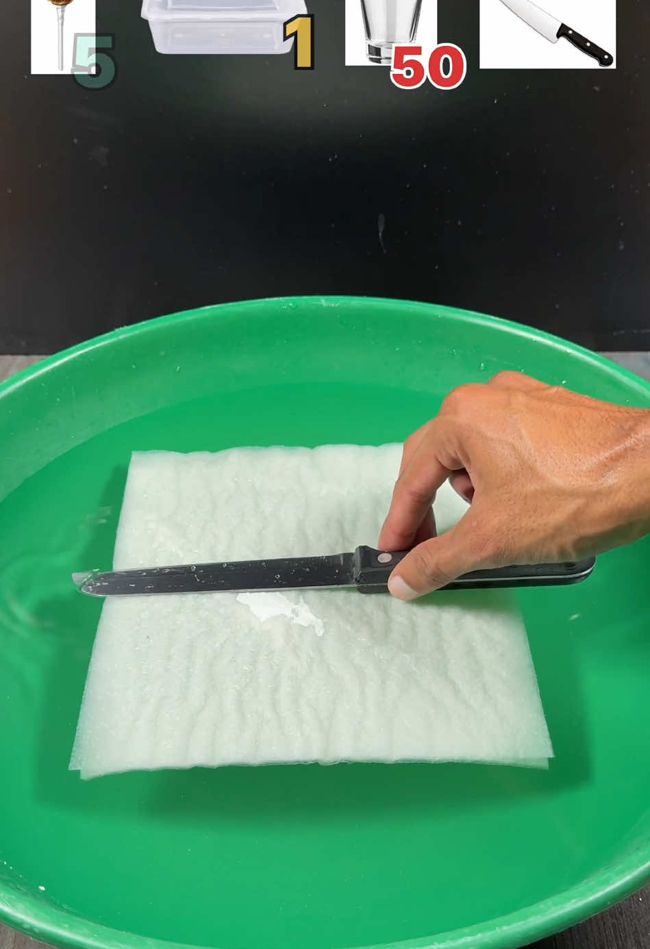 How many Tissue papers can hold Pen, knife, glass and lollipop #experiment #oddlysatisfying #asmr #fyp 