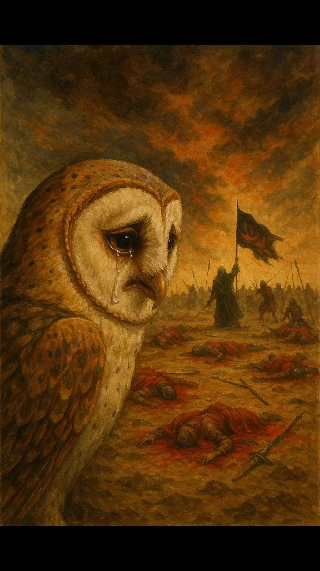#‏تكلمي ايتها الكتومة ماذا رأيتي حتى حزنتي دهراً💔! #البومه#السلام_عليك_يا_ابا_الفضل_العباس_ع #عبدلله #الطف 