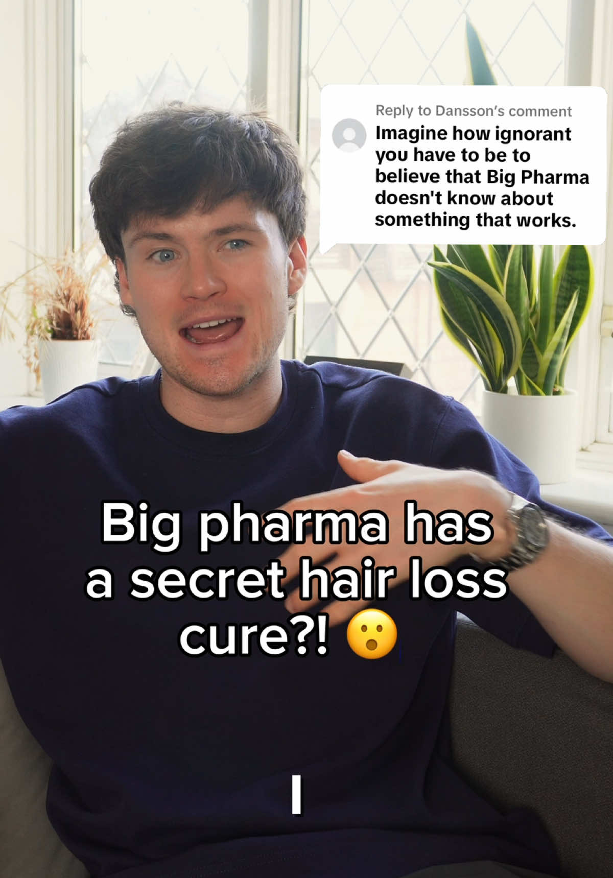 Replying to @Dansson Does big pharma already have the cure to hair loss?! 🤯 #hairlosssolutions #hairlosstreatment #hairlossremedy #bigpharma 