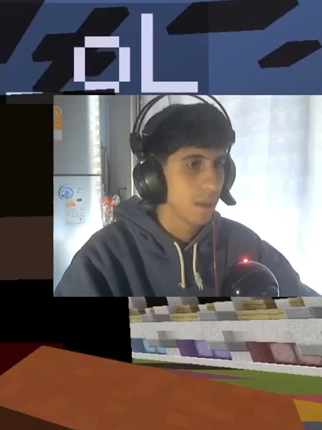 rojo dice el pedazo de daltonico #kick #Minecraft #minigames #fypシ゚ #argentina #stream #streamer #youtubeshorts #humor #daanielson10 #games #nariz #daltonico #daltonismo