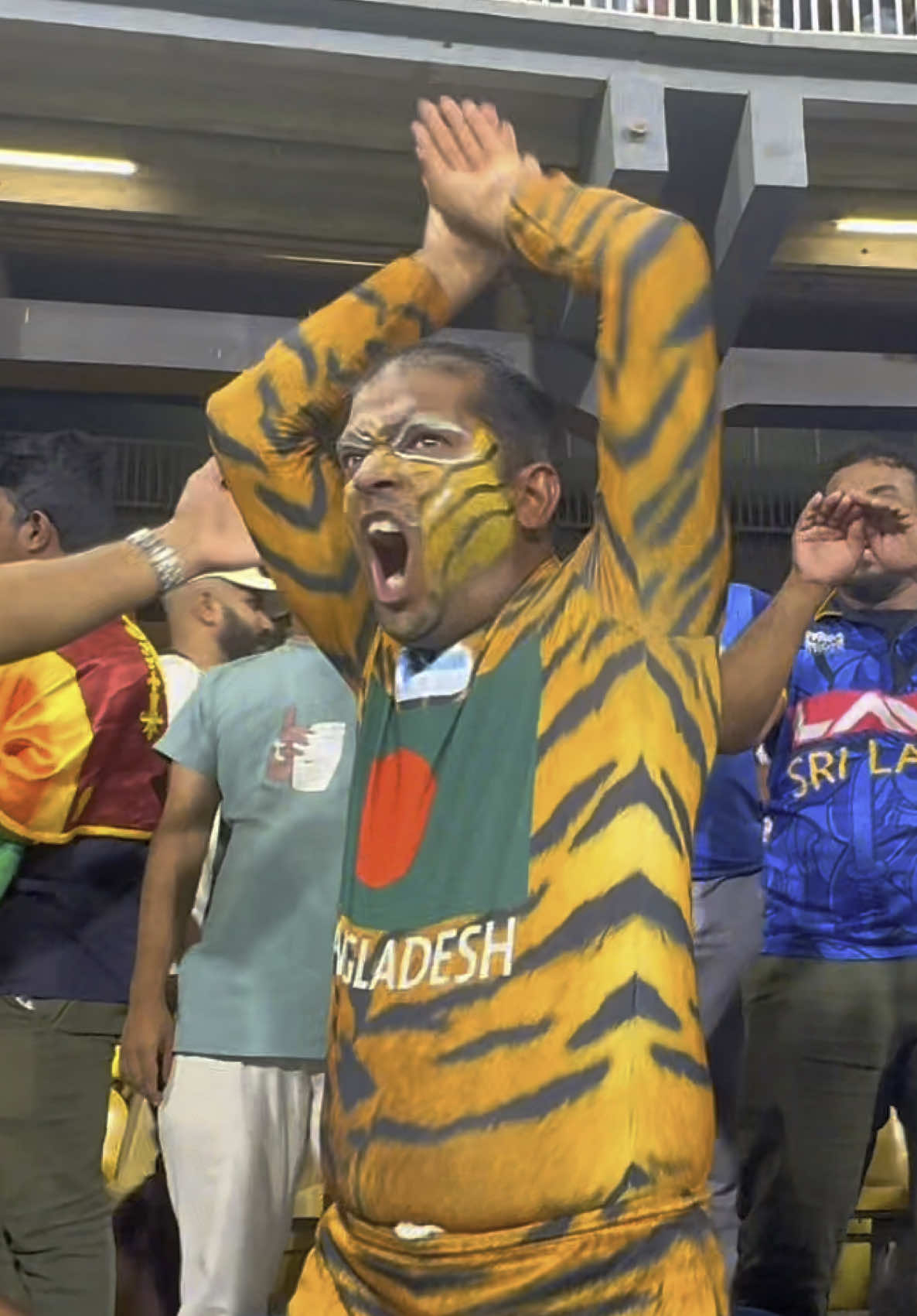 Congratulations Bangladesh 🇧🇩👏 See you in the final🔥 #thayirchatti #SLvBAN #SLvsBAN #TanvirIslam #JanithLiyanage