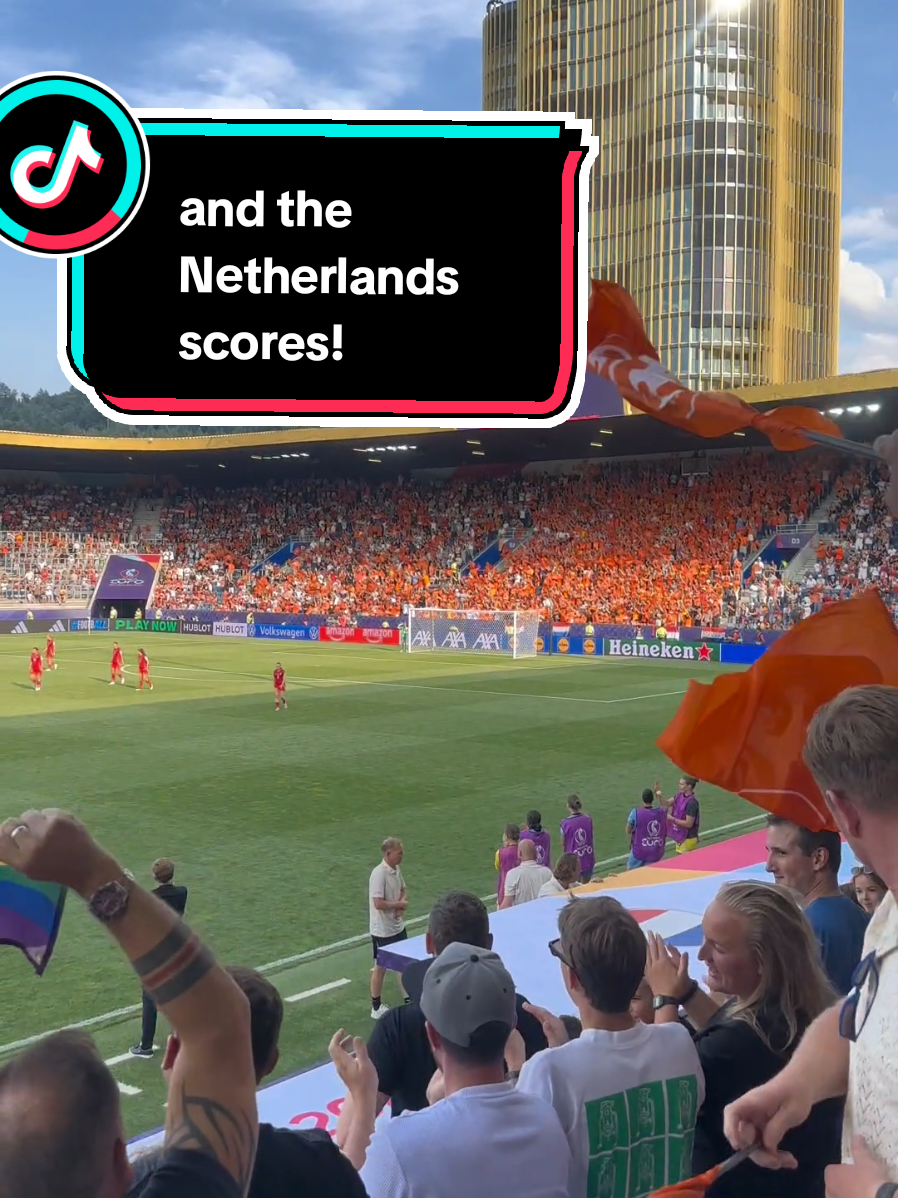 sensational!!🤗🔥🔥✨️✨️✨️  #WomensFootball #netherlands #Weuros2025 #NetherlandsvsWales #queenmaxima 