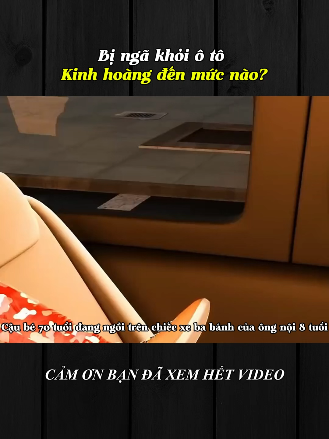 Bị ngã khỏi ô tô kinh hoàng đến mức nào?#LearnOnTikTok #kienthucthuvi #kienthuc #khampha #xh #khoahoc