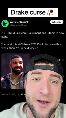 #greenscreen Drake curse 🥀 #bitcoin #xrp #crypto #drake