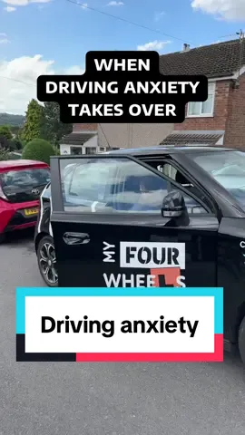 Driving anxiety is real & no joke. This stage is normal, keep going - it gets better. Talk it through and don’t keep it in #drivinganxiety #drivinglessontips #learnerdriver #drivinglesson #drivinglicense #drivingschool 