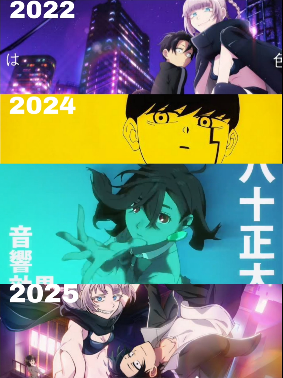 Creppy Nuts Anime Songs #Dandadan #Mashle #opening #yofukashinouta #callofthenight  #creppynuts #fyp #viral