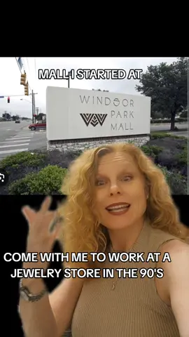 Take a nostalgic trip with me working at jewelry store in the mall in the 90's #nostalgic #jewelrystore #greenscreen 